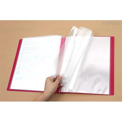 Clear Book 50 Pockets