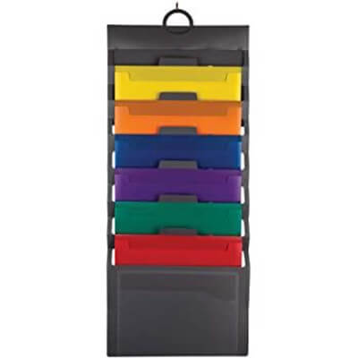 Wall File For Home And Office Black