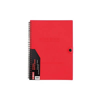 Globox Spiral Notebook Hard Cover 80 Sheet