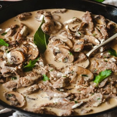 Beef Stroganoff