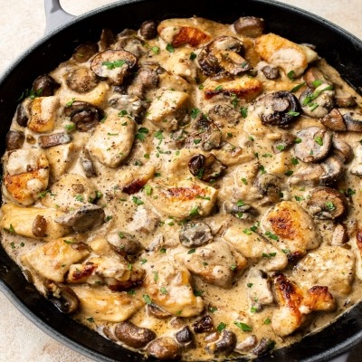 Chicken Stroganoff