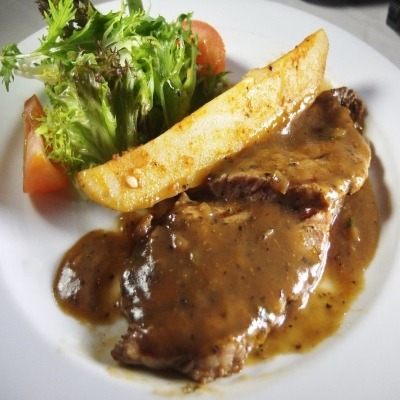 Chicken Steak with Pepper