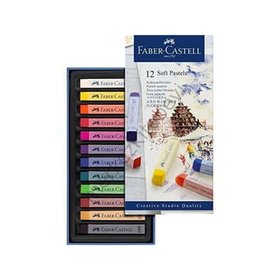 Faber Castell12 Soft Pastels