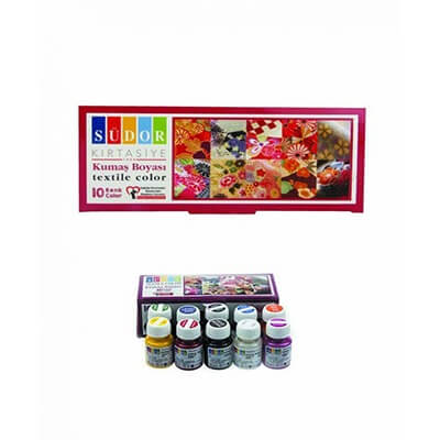 Südor Texti̇le Color 10 Colors 25Ml