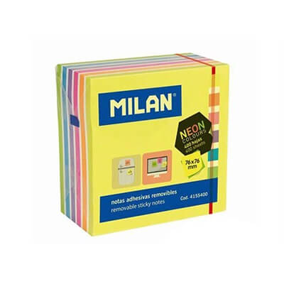 Mi̇lan Sti̇cky Notes Neon 76*76Mm