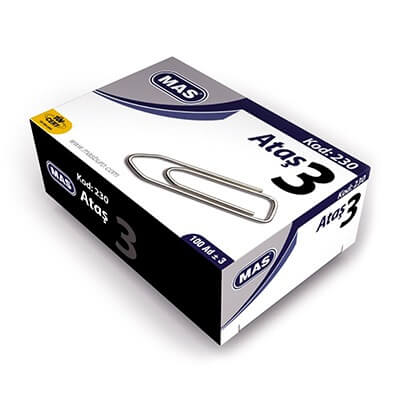 Mas Paper Cli̇ps 3Cm