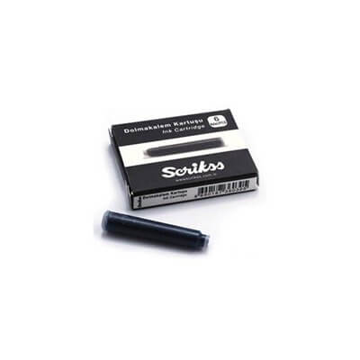 Scri̇kss İnk Cartdges Blck 6 Pcs