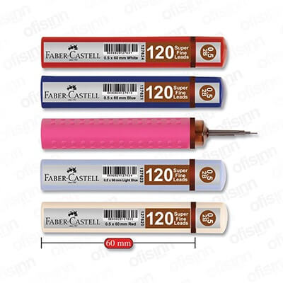 Faber Castell 120 Super Fi̇ne Leads 0.5Mm 2B
