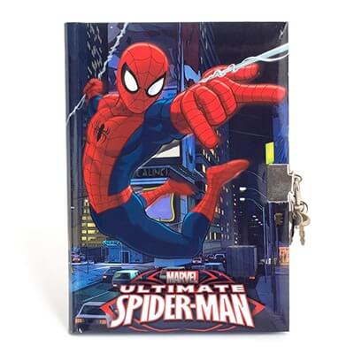 Keski̇n Di̇ari̇es Note Book Spidermen 96Sh 14*20Cm