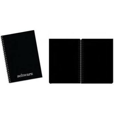 Keski̇n Dark Black Notebook 14*20Cm 60Sh