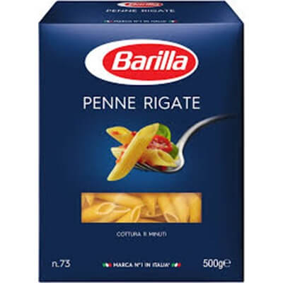 Barilla Pasta Penne Rigate 500g