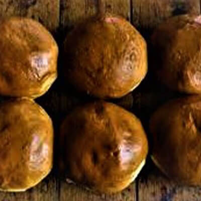Buns Brown 6pcs
