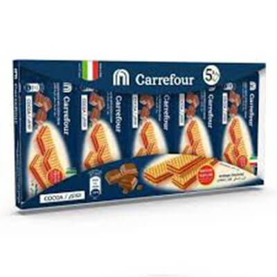 Carrefour M Wafer Cocoa Cream 45gx5