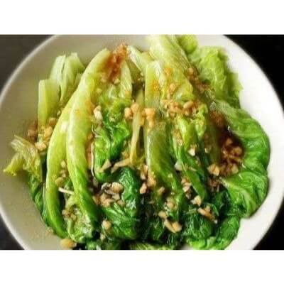 Lettuce with oyster sauce