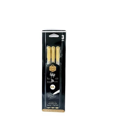 set 3 pen gelly pen for art