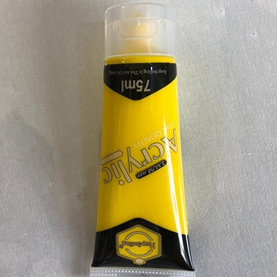Acrylic paint 330 yellow pale 75ml