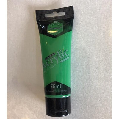 Acrylic paint 601 green pale 75ml