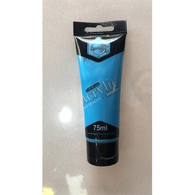 Acrylic paint blue mitalic 75ml