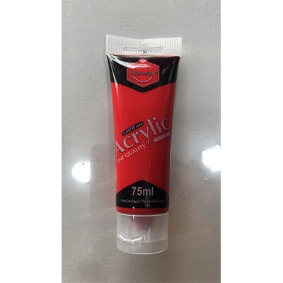 Acrylic paint 522 scarlet 75ml