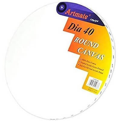 canvas 40*40 circle(280 gr)