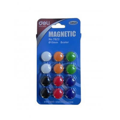 12 pcs magnetic 6 color 15mm