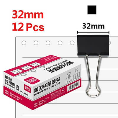 binder clips 32mm