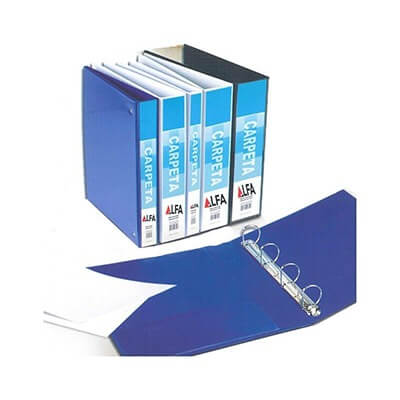3 INCH 2 ring A4 binder white for 550 sheet