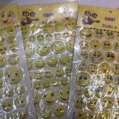 face stickers