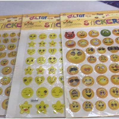 face stickers