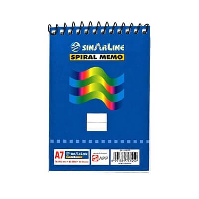 A7 notebook 50 sheet
