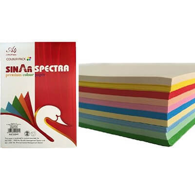 A4 premium colour paper 250 sheet