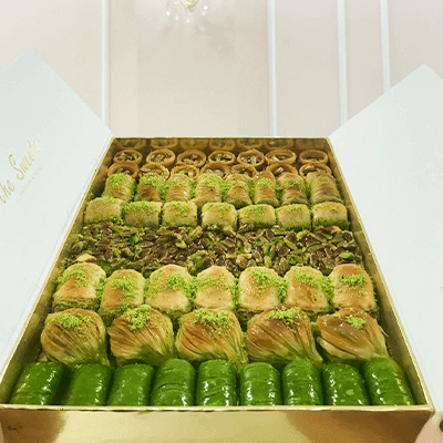 Mix Baklava in a Gift Box
