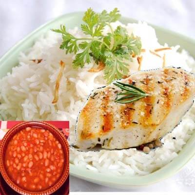 Rice and Chicken