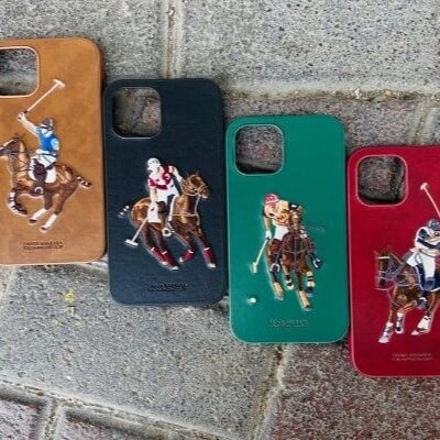 Santa Barbra leather case for iPhone 12