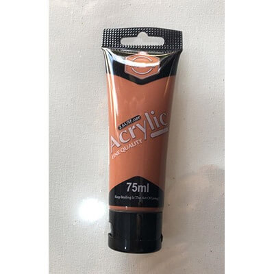 Acrylic paint 860 burnt sienna 75ml