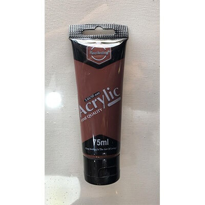 Acrylic paint 840 burnt umber 75ml