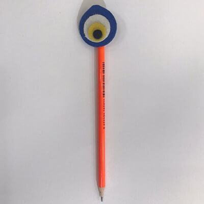 With Head Pencil Evil Eye