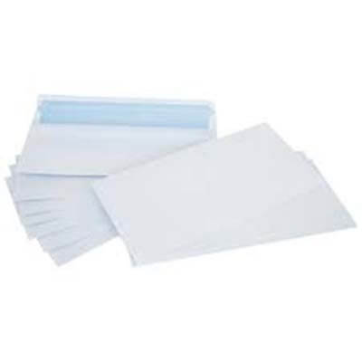 White Wallet Envelopes 115*225mm 50 pcs