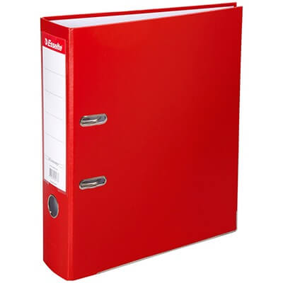 Liz  wide folder red