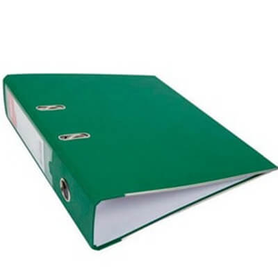 Liz  wide folder green