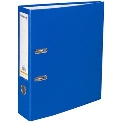 Liz  wide folder blue