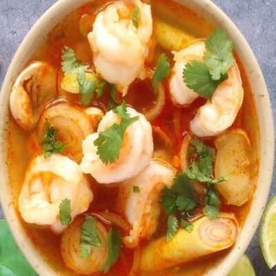 Spicy Prawn Soup