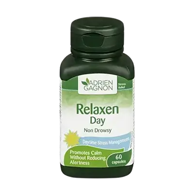 Relaxen Day 40 Capsules _ ADRIEN GAGNON