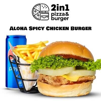 Aloha Spicy Chicken Burger