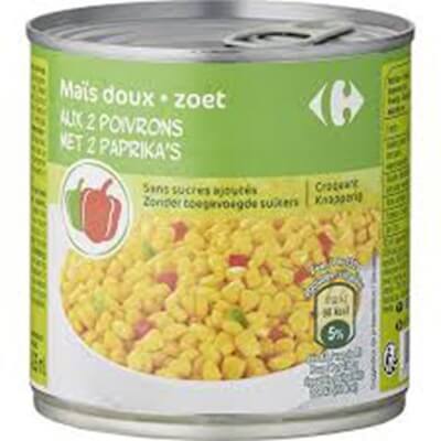 Carrefour Corn & Pepper 270g