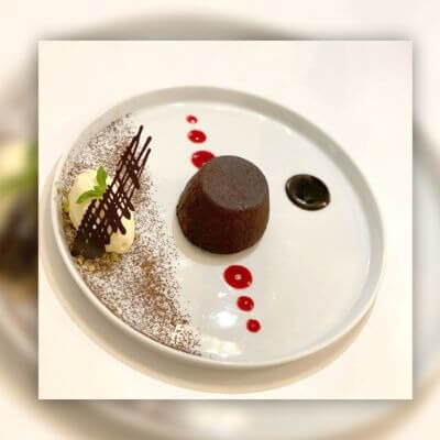 Dark Chocolate Molten Cake