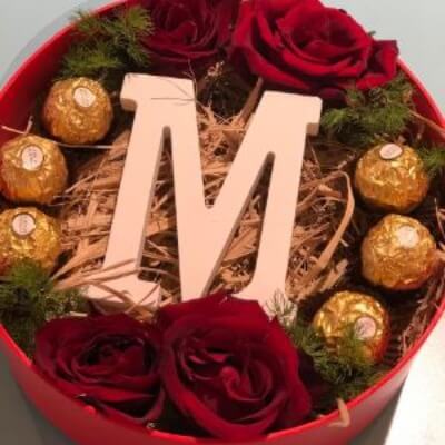 4 Natural Flower 6 Ferrero Box