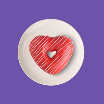 Red Glazed Heart