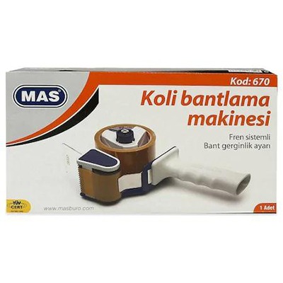 Milan tape dispenser for tape