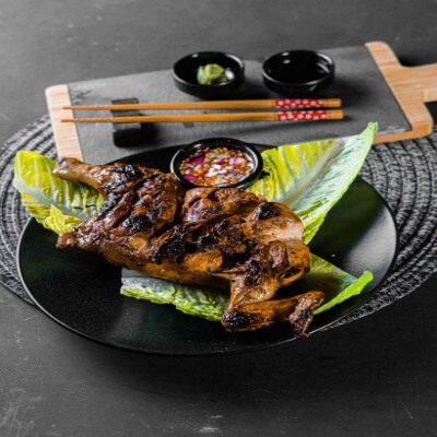 Boneless chicken Lemon Ginger BBQ